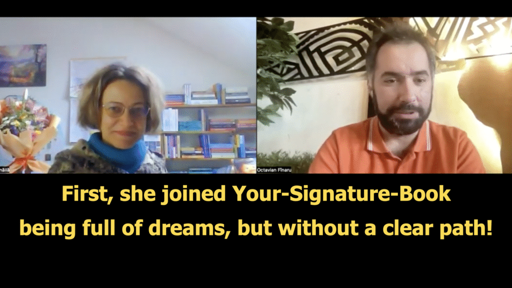 Se înscrie în Your-Signature-Book